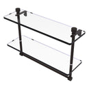 Foxtrot Etag篓篓re en verre 篓陇 deux niveaux avec barre 篓陇 serviettes int篓娄gr篓娄e