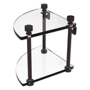 脡tag猫re de coin en verre  deux niveaux