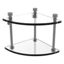 脡tag猫re de coin en verre  deux niveaux