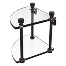 脡tag猫re de coin en verre  deux niveaux