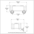Waverly Place Wall Mounted Guest Towel Holder