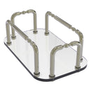 Plateau en verre  serviettes pour les invit茅s pour meuble-lavabo