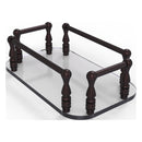 Plateau en verre  serviettes pour les invit茅s pour meuble-lavabo