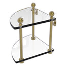 脡tag猫re de coin en verre 脿 2 niveaux