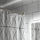 Supports de tringle 脿 rideau de douche