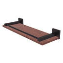 Montero 脡tag猫re en bois ip solide avec rail de galerie