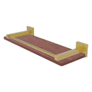 Montero 脡tag猫re en bois ip solide avec rail de galerie