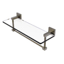 Montero 脡tag猫re en verre de meuble-lavabo avec barre  serviettes int茅gr茅e
