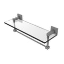 Montero 脡tag猫re en verre de meuble-lavabo avec barre  serviettes int茅gr茅e
