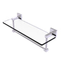Montero 脡tag猫re en verre de meuble-lavabo avec barre  serviettes int茅gr茅e