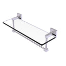 Montero 脡tag猫re en verre de meuble-lavabo avec barre  serviettes int茅gr茅e