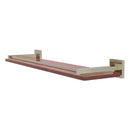 Montero 脡tag猫re en bois ip solide avec rail de galerie