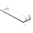 Montero 脡tag猫re en verre de meuble-lavabo avec barre  serviettes int茅gr茅e