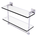 Montero 脡tag猫re en verre  deux niveaux avec barre  serviettes int茅gr茅e
