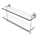 Montero 脡tag猫re en verre  deux niveaux avec barre  serviettes int茅gr茅e