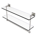 Montero 脡tag猫re en verre  deux niveaux avec barre  serviettes int茅gr茅e