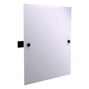 Montero Miroir inclinable rectangulaire contemporain sans cadre avec bord biseaut