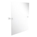 Montero Miroir inclinable rectangulaire contemporain sans cadre avec bord biseaut