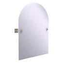 Montero Miroir inclinable  dessus arqu contemporain sans cadre avec bord biseaut