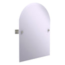 Montero Miroir inclinable  dessus arqu contemporain sans cadre avec bord biseaut