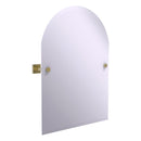 Montero Miroir inclinable  dessus arqu contemporain sans cadre avec bord biseaut