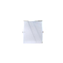 Pipeline Collection Frameless Rectangular Wall Mounted Tilt Mirror