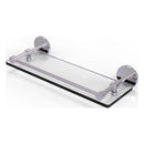 Prestige Skyline Collection Tempered Glass Shelf with Gallery Rail