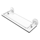 Prestige Skyline Collection Tempered Glass Shelf with Gallery Rail