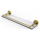 Prestige Skyline Collection Tempered Glass Shelf with Gallery Rail