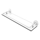 Prestige Skyline Collection Tempered Glass Shelf with Gallery Rail