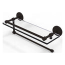 Prestige Skyline Collection Paper Towel Holder with Gallery Glass Shelf