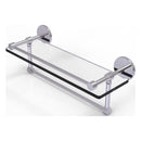Prestige Skyline Collection Gallery Glass Shelf with Towel Bar