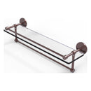 Prestige Skyline Collection Gallery Glass Shelf with Towel Bar