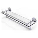Prestige Skyline Collection Gallery Glass Shelf with Towel Bar