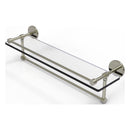 Prestige Skyline Collection Gallery Glass Shelf with Towel Bar