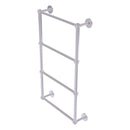 Prestige Skyline Collection 4 Tier Ladder Towel Bar with Grooved Accents