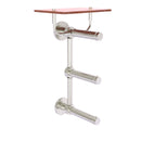 Prestige Skyline Porte-papier de toilette  3 rouleaux avec 茅tag猫re en bois