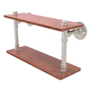 Pipeline Collection Ironwood Double Shelf