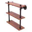 Pipeline Collection Ironwood Triple Shelf