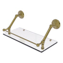 Prestige Monte Carlo Floating Glass Shelf with Gallery Rail
