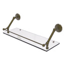 Prestige Monte Carlo Floating Glass Shelf with Gallery Rail