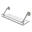 Prestige Monte Carlo Floating Glass Shelf with Gallery Rail