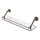 Prestige Monte Carlo Floating Glass Shelf with Gallery Rail