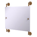 Miroir rectangulaire sans cadre horizontal mont茅 sur rail Prestige Que New