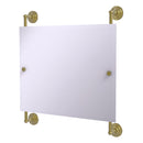 Miroir rectangulaire sans cadre horizontal mont茅 sur rail Prestige Que New