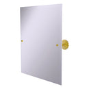 Miroir inclinable rectangulaire sans cadre avec bord biseaut茅
