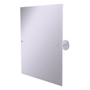 Miroir inclinable rectangulaire sans cadre avec bord biseaut茅