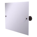 Miroir inclinable rectangulaire horizontal sans cadre avec bord biseaut茅 Prestige Que New
