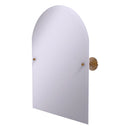 Miroir arqu茅 inclinable sans cadre avec bord biseaut茅