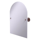 Miroir arqu茅 inclinable sans cadre avec bord biseaut茅